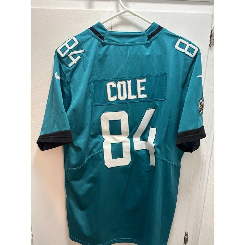 Nike Jacksonville Jaguars Keelan Cole Football Jersey Mens Size Large Teal